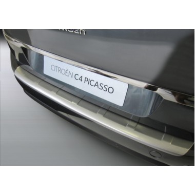 Накладка на задний бампер Citroen C4 Picasso (2013-) бренд – RGM главное фото
